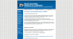 Desktop Screenshot of nilesbldg.com